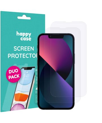 HappyCase Apple iPhone 13 Mini Screen Protector Duo Pack Screen Protectors