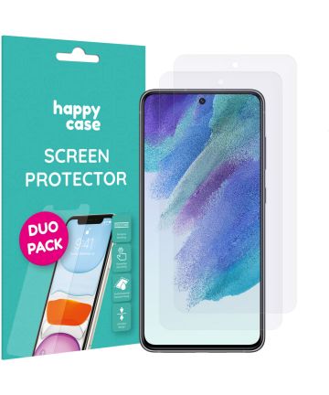 HappyCase Samsung Galaxy S21 FE Screen Protector Duo Pack Screen Protectors