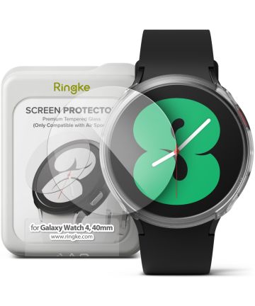 Ringke Air Sports Samsung Galaxy Watch 4 40MM Screen Protector 4-Pack Screen Protectors