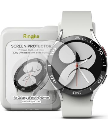 Ringke Bezel Styling Samsung Galaxy Watch 4 40MM Screen Protector (4P) Screen Protectors