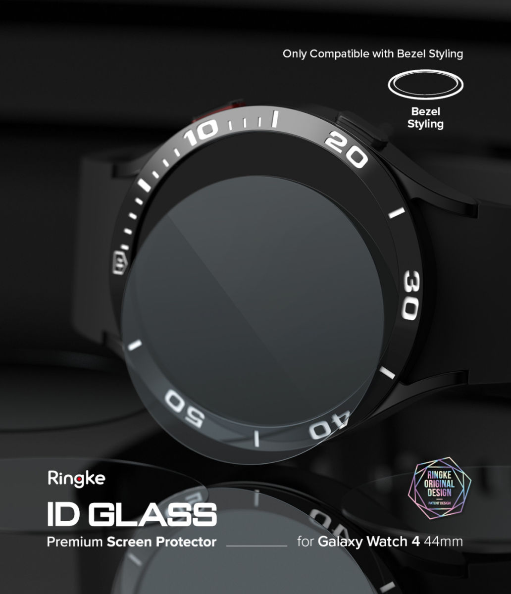 Ringke Bezel Styling Samsung Galaxy Watch 4 44MM Screen Protector (4P) afbeelding 10