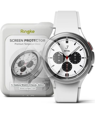 Ringke ID - Samsung Galaxy Watch 4 Classic 42MM Screen Protector 4-Pack Screen Protectors