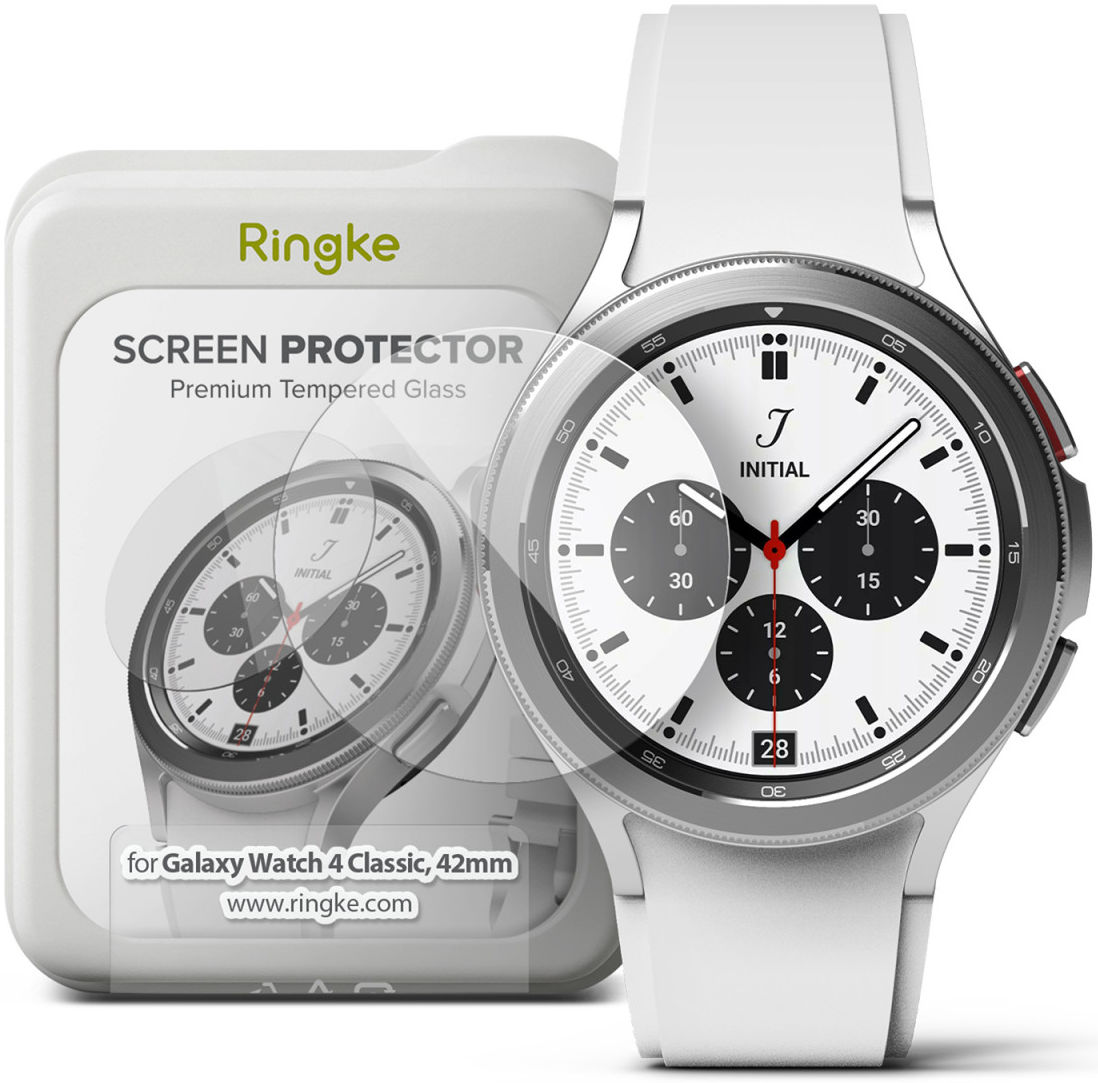 Ringke ID Samsung Galaxy Watch 4 Classic 42MM Screen Protector 4 Pack GSMpunt