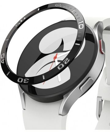 Ringke Bezel Styling Galaxy Watch 4 40MM Randbeschermer RVS Zwart Cases
