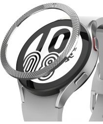 Ringke Bezel Styling Galaxy Watch 4 44MM Randbeschermer Zilver