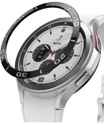Ringke Bezel Styling Galaxy Watch 4 42MM Randbeschermer RVS Zwart Cases