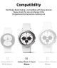 Ringke Bezel Styling Galaxy Watch 4 42MM Randbeschermer RVS Zwart