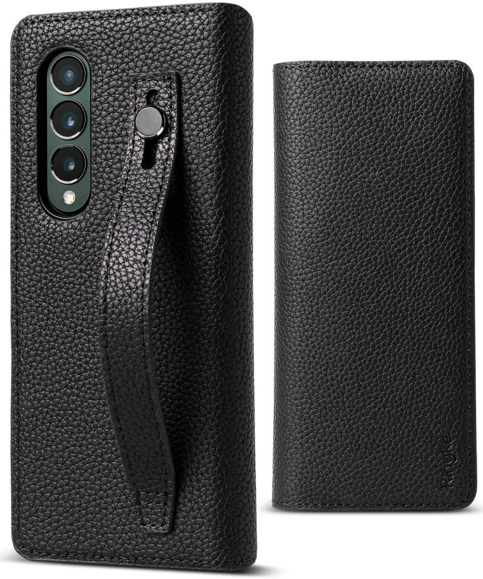 Ringke Folio Signature EZ Strap Samsung Galaxy Z Fold 3 Hoesje Zwart afbeelding 10