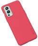 Nillkin Super Frosted Shield OnePlus Nord 2 5G Hoesje Back Cover Rood