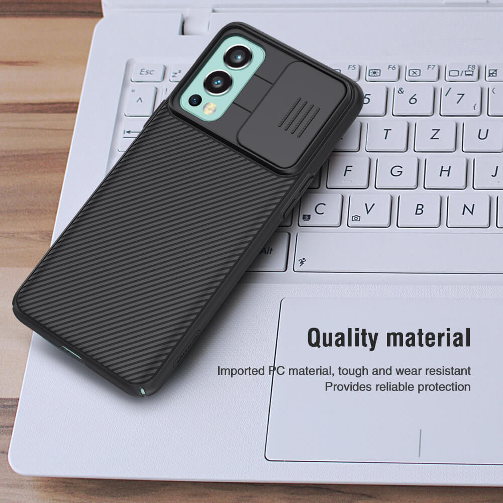 Nillkin CamShield OnePlus Nord 2 5G Hoesje met Camera Slider Zwart afbeelding 12