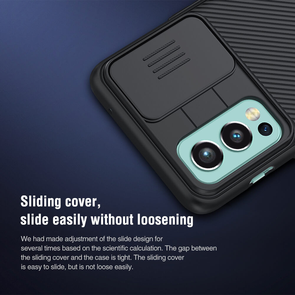 Nillkin CamShield OnePlus Nord 2 5G Hoesje met Camera Slider Zwart afbeelding 13