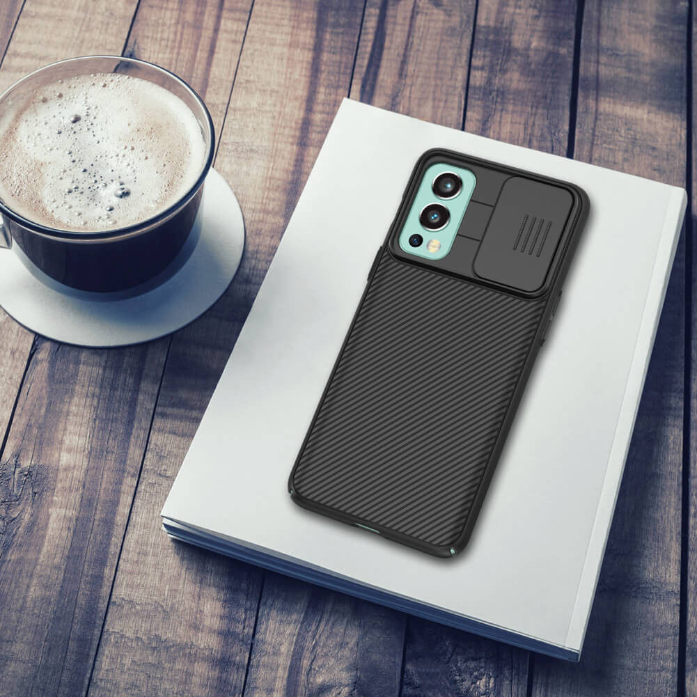 Nillkin CamShield OnePlus Nord 2 5G Hoesje met Camera Slider Zwart afbeelding 15