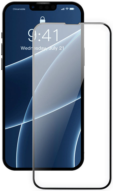 Baseus Apple iPhone 13 Mini Tempered Glass Screen Protector 2-Pack afbeelding 1