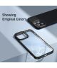 Baseus Apple iPhone 13 Pro Max Hoesje TPU Back Cover Transparant/Zwart