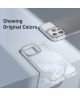 Baseus Apple iPhone 13 Pro Max Hoesje TPU Back Cover Transparant/Grijs