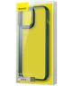 Baseus Apple iPhone 13 Hoesje Back Cover TPU Transparant Blauw