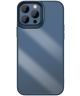 Baseus Apple iPhone 13 Pro Max Hoesje TPU Back Cover Transparant/Blauw