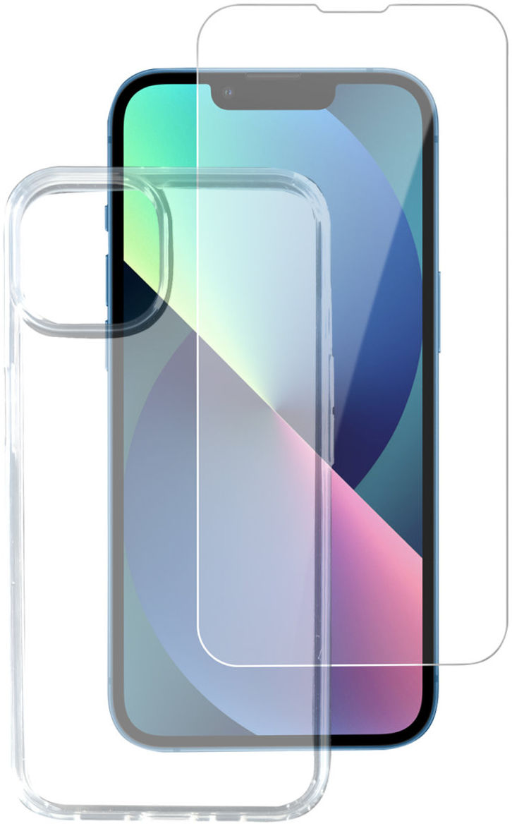 4smarts iPhone 13 Pro Hoesje TPU met Screen Protector met Montageframe afbeelding 1