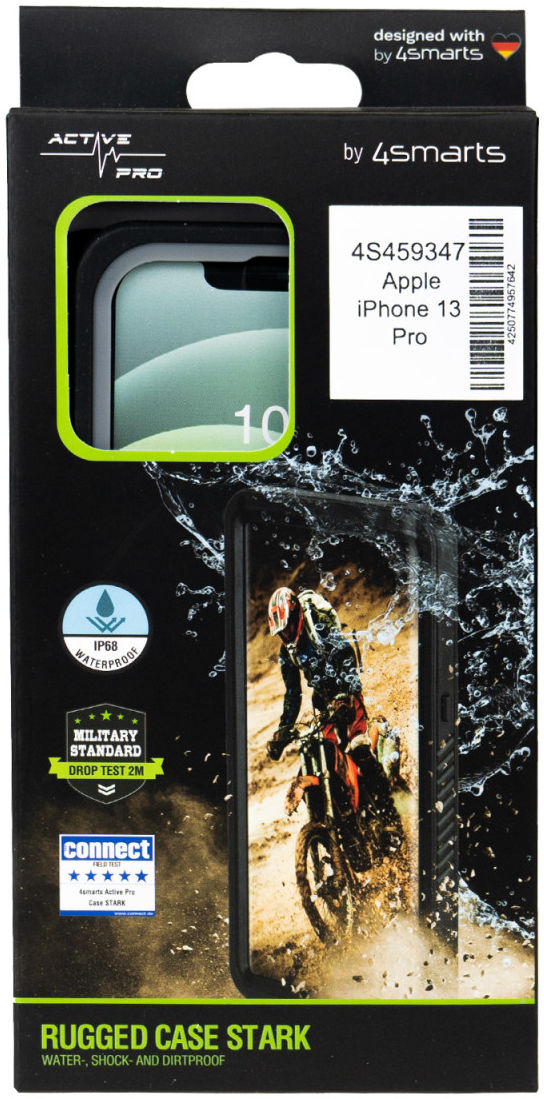 4smarts Rugged Active Pro STARK Apple iPhone 13 Pro Hoesje Zwart afbeelding 6