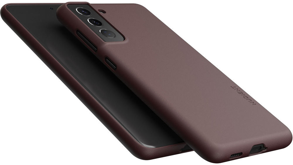 Nudient Thin Case V3 Samsung Galaxy S21 FE Hoesje Back Cover Rood afbeelding 2