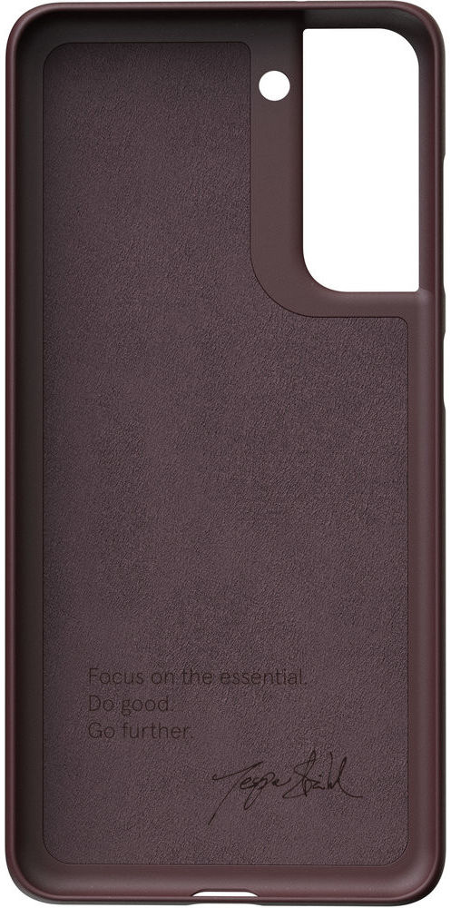 Nudient Thin Case V3 Samsung Galaxy S21 FE Hoesje Back Cover Rood afbeelding 4