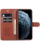 AZNS Apple iPhone 13 Hoesje Wallet Book Case Kunstleer Zwart