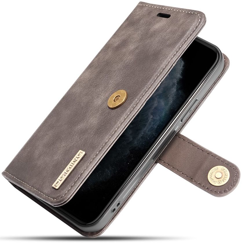 Apple iPhone 13 Pro Hoesje 2-in-1 Book Case en Back Cover Coffee afbeelding 4