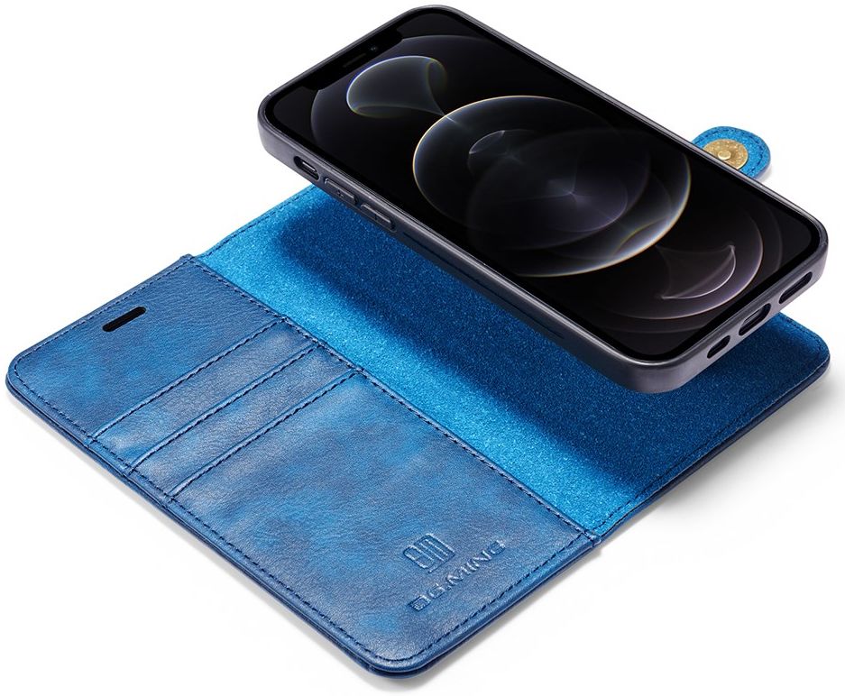 Apple iPhone 13 Pro Hoesje 2-in-1 Book Case en Back Cover Blauw afbeelding 1