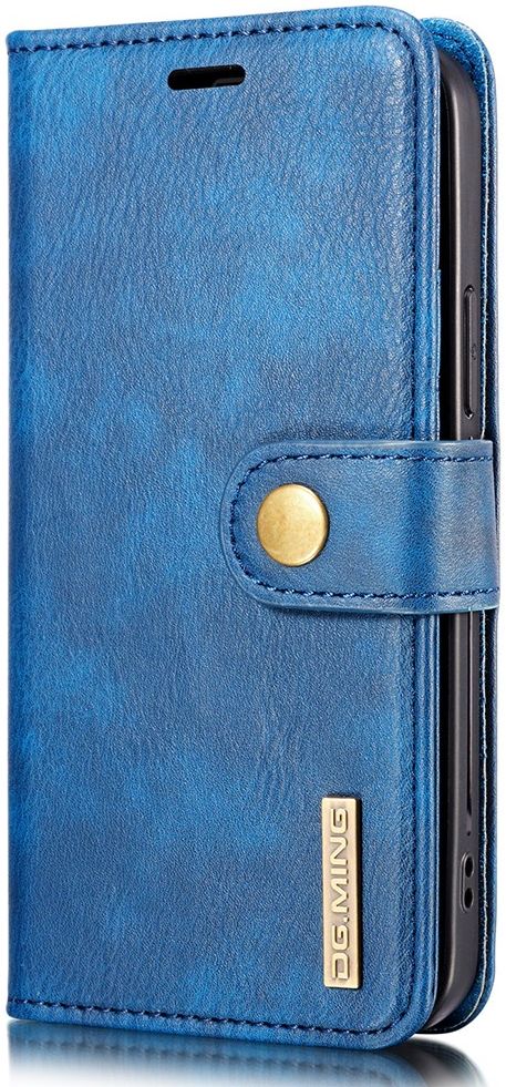 Apple iPhone 13 Pro Hoesje 2-in-1 Book Case en Back Cover Blauw afbeelding 8