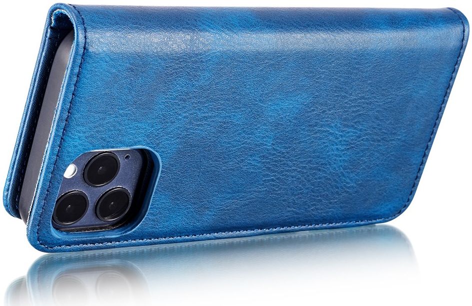 Apple iPhone 13 Pro Hoesje 2-in-1 Book Case en Back Cover Blauw afbeelding 11