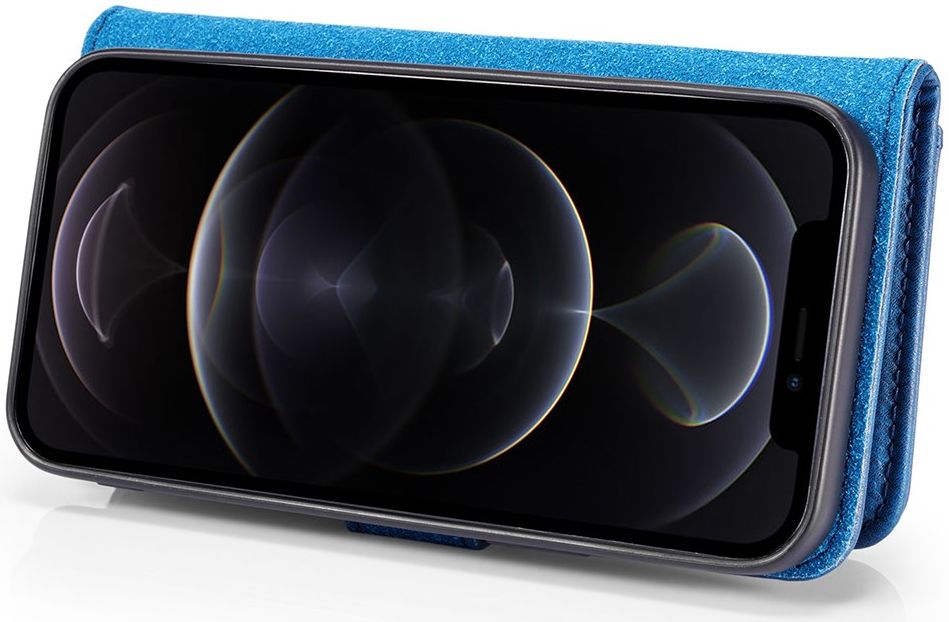 Apple iPhone 13 Pro Hoesje 2-in-1 Book Case en Back Cover Blauw afbeelding 6