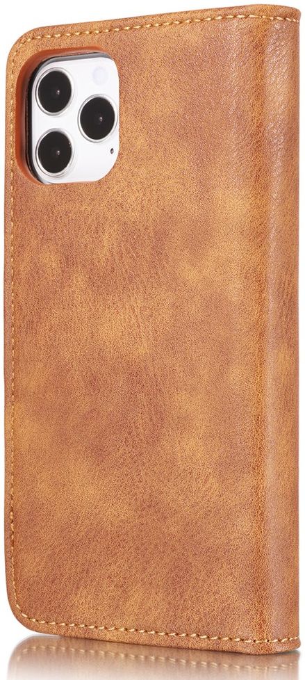 Apple iPhone 13 Pro Max Hoesje 2-in-1 Book Case en Back Cover Bruin afbeelding 8