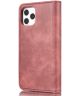Apple iPhone 13 Pro Max Hoesje 2-in-1 Book Case en Back Cover Rood