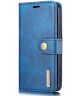 DG Ming Apple iPhone 13 Hoesje 2-in-1 Book Case en Back Cover Blauw