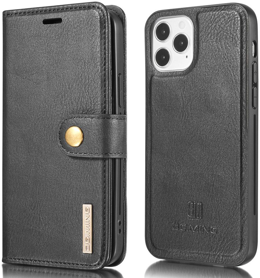 Apple iPhone 13 Mini Hoesje 2-in-1 Book Case en Back Cover Zwart afbeelding 5