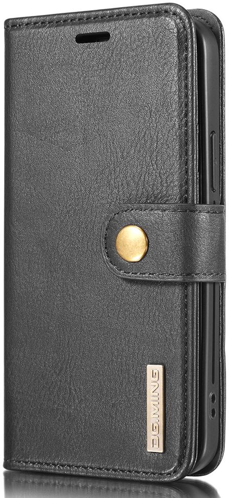 Apple iPhone 13 Mini Hoesje 2-in-1 Book Case en Back Cover Zwart afbeelding 8