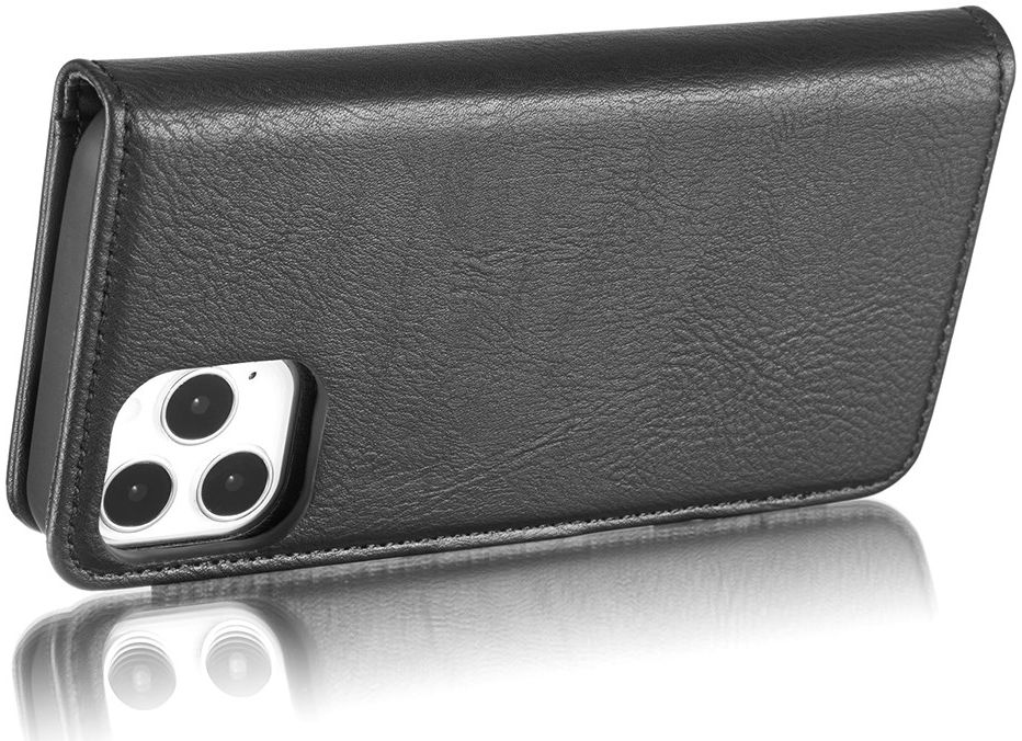 Apple iPhone 13 Mini Hoesje 2-in-1 Book Case en Back Cover Zwart afbeelding 11