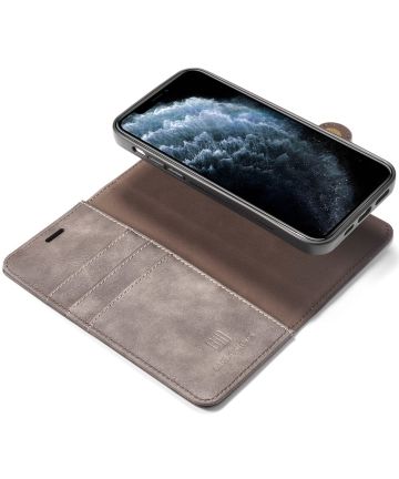 Apple iPhone 13 Mini Hoesje 2-in-1 Book Case en Back Cover Coffee Hoesjes