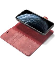 Apple iPhone 13 Mini Hoesje 2-in-1 Book Case en Back Cover Rood