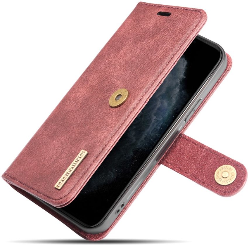 Apple iPhone 13 Mini Hoesje 2-in-1 Book Case en Back Cover Rood afbeelding 4