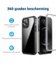 iPhone 13 Pro Hoesje Full Protect 360° Cover Schokbestendig Zwart