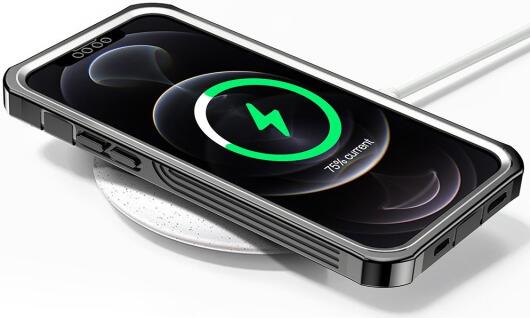Apple iPhone 13 Hoesje Full Protect 360° Cover Schokbestendig Zwart afbeelding 8