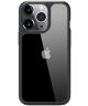 Apple iPhone 13 Pro Max Hoesje Hybride Back Cover Transparant/Zwart