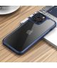 iPaky Apple iPhone 13 Pro Max Hoesje Back Cover Transparant/Blauw