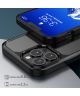iPaky Apple iPhone 13 Mini Hoesje Hybride Back Cover Transparant/Zwart