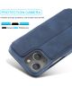 LC.IMEEKE Apple iPhone 13 Mini Hoesje Portemonnee Book Case Blauw