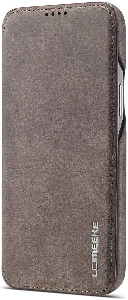 LC.IMEEKE Apple iPhone 13 Pro Hoesje Portemonnee Book Case Coffee afbeelding 11