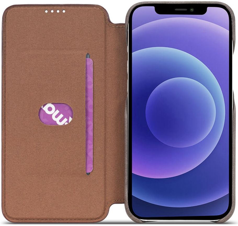 LC.IMEEKE Apple iPhone 13 Pro Hoesje Portemonnee Book Case Coffee afbeelding 2