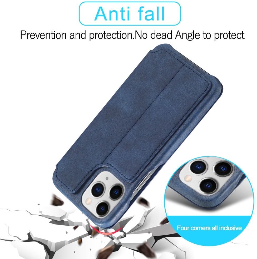 LC.IMEEKE Apple iPhone 13 Pro Hoesje Portemonnee Book Case Blauw afbeelding 6