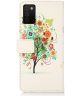 Samsung Galaxy A03s Hoesje Portemonnee Book Case Flower Print